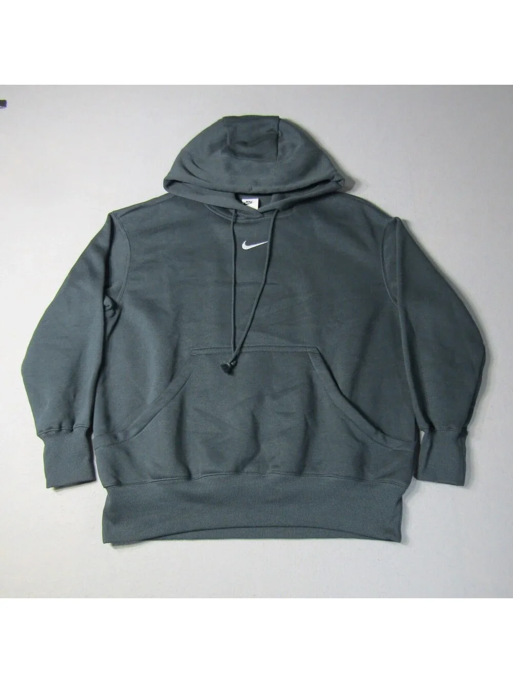NWT Nike Sportswear Phoenix Fleece Oversized Hoodie Women's S Seaweed